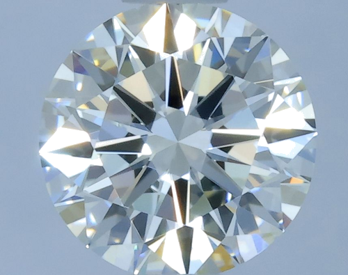 0.53 carat K-VVS1 Excellent cut Natūralus Round Deimantas (1)