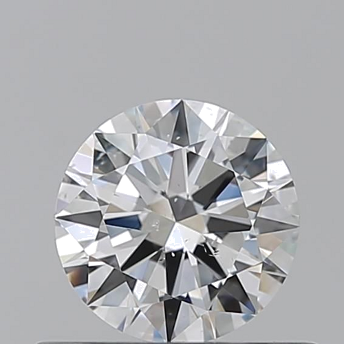 0.5 carat F-SI1 Excellent cut Natūralus Round Deimantas (1)