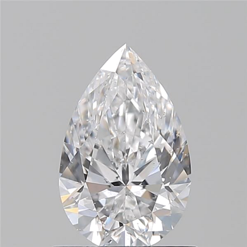 0.93 carat D-SI2 Natūralus Pear Deimantas (1)