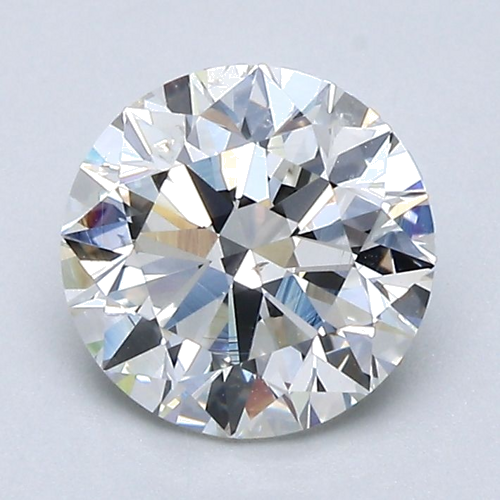 1.62 carat I-SI1 Excellent cut Natūralus Round Deimantas (1)