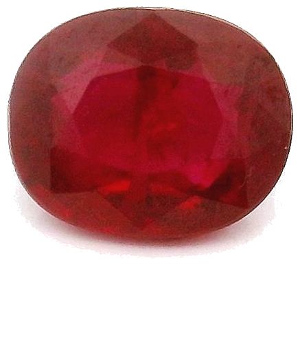 0.46 carat RED Oval Rubinas (1)
