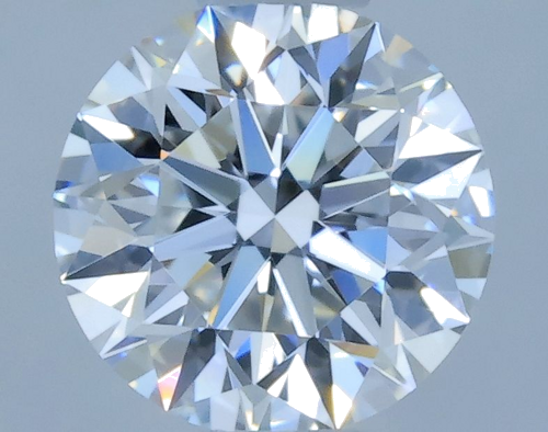 0.43 carat D-VVS1 Excellent cut Natūralus Round Deimantas (1)
