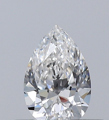 0.3 carat G-VS2 Natūralus Pear Deimantas (1)