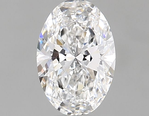 0.4 carat F-VVS2 Natūralus Oval Deimantas (1)