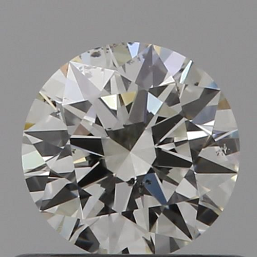 0.5 carat I-SI1 Excellent cut Natūralus Round Deimantas (1)
