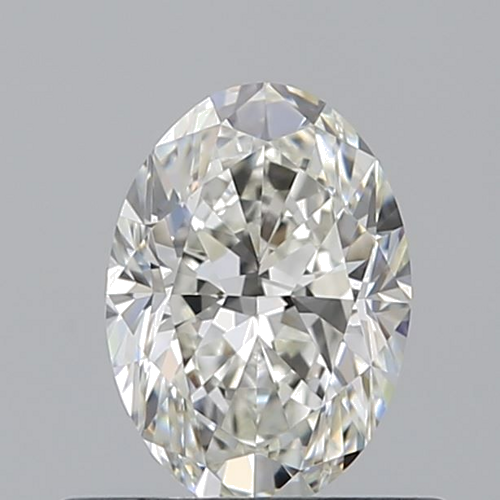 0.52 carat I-VVS2 Natūralus Oval Deimantas (1)