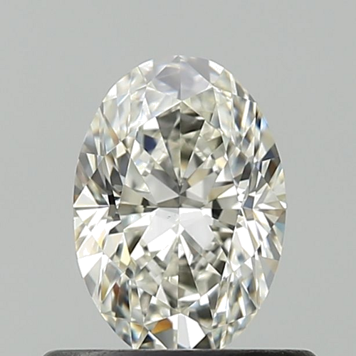 0.58 carat J-VVS2 Natūralus Oval Deimantas (1)