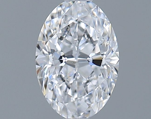 0.6 carat D-VS2 Natūralus Oval Deimantas (1)