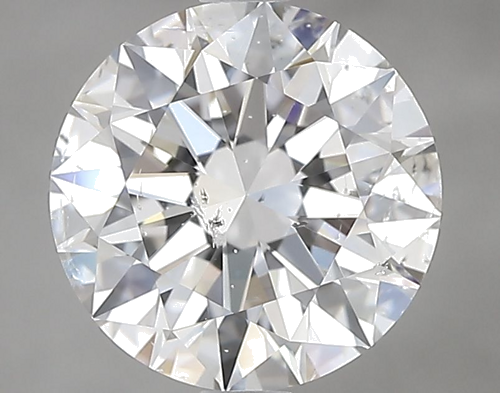 2.01 carat H-SI2 Excellent cut Natūralus Round Deimantas (1)