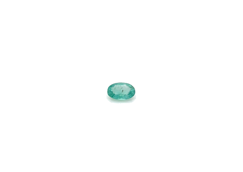 0.35 carat GREEN Oval Smaragdas (1)