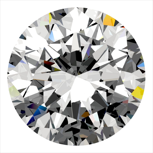 0.32 carat I-SI1 Very Good cut Natūralus Round Deimantas (1)