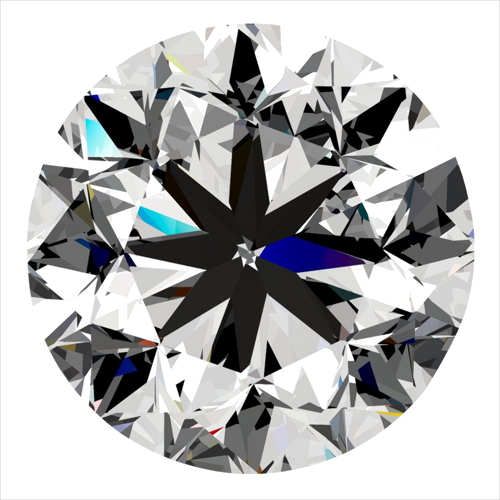 0.3 carat G-VS2 GD cut Natūralus Round Deimantas (1)