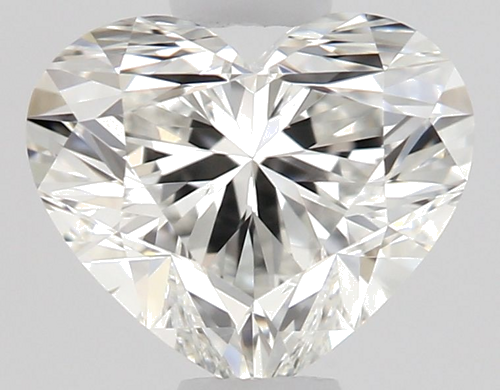 0.53 carat G-IF Natūralus Heart Deimantas (1)