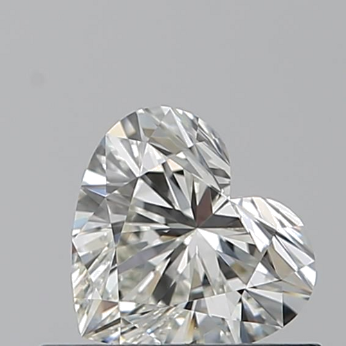 0.51 carat J-VVS1 Natūralus Heart Deimantas (1)