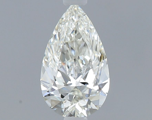 0.31 carat I-VVS1 Natūralus Pear Deimantas (1)