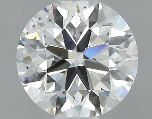 0.6 carat F-SI1 Excellent cut Natūralus Round Deimantas (1)