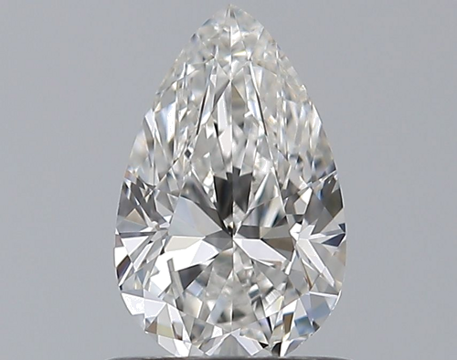 0.72 carat E-VS1 Natūralus Pear Deimantas (1)