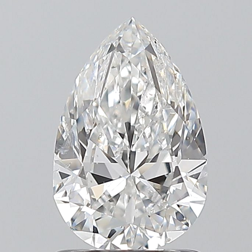 1.2 carat E-SI2 Natūralus Pear Deimantas (1)