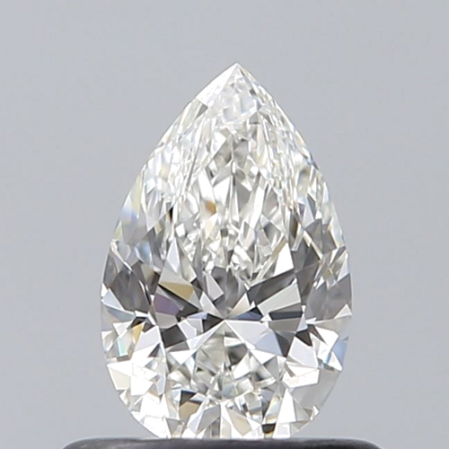 0.51 carat H-VVS1 Natūralus Pear Deimantas (1)