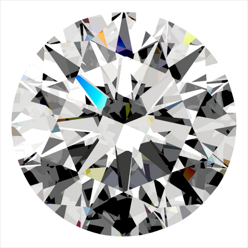 0.31 carat H-SI1 Excellent cut Natūralus Round Deimantas (1)