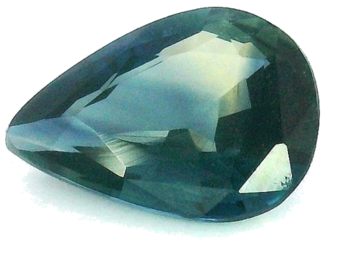0.56 carat BLUE Pear Safyras (1)