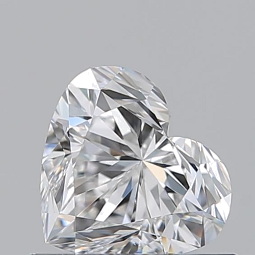 0.71 carat E-VS1 Natūralus Heart Deimantas (1)
