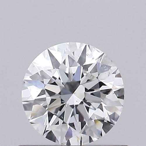 0.5 carat F-SI1 Excellent cut Natūralus Round Deimantas (1)