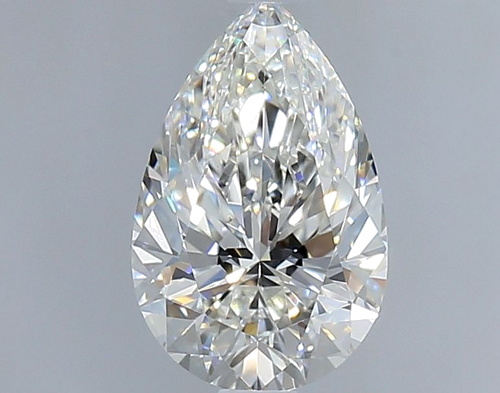 1.11 carat H-VS1 Natūralus Pear Deimantas (1)