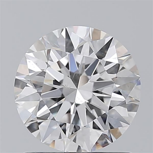 1.31 carat F-SI1 Excellent cut Natūralus Round Deimantas (1)
