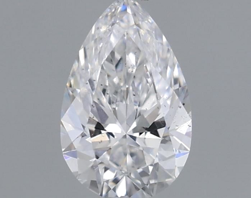 0.32 carat D-SI1 Natūralus Pear Deimantas (1)