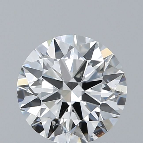 0.5 carat F-SI2 Excellent cut Natūralus Round Deimantas (1)