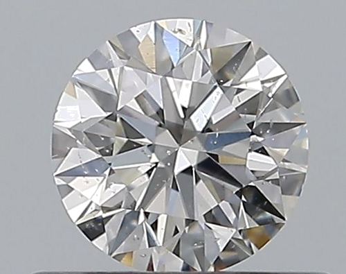 0.5 carat G-SI2 Excellent cut Natūralus Round Deimantas (1)
