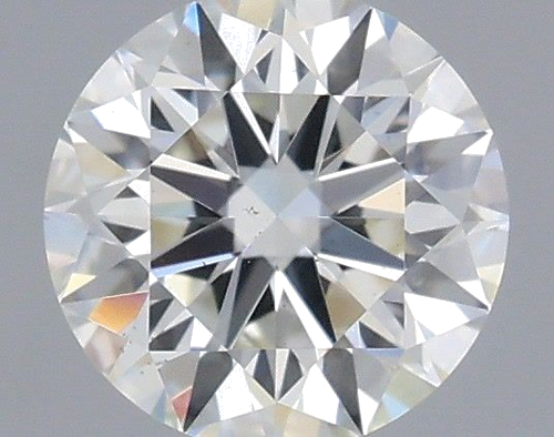 0.35 carat I-VS2 Excellent cut Natūralus Round Deimantas (1)