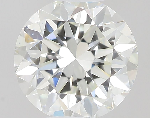0.5 carat J-SI1 GD cut Natūralus Round Deimantas (1)