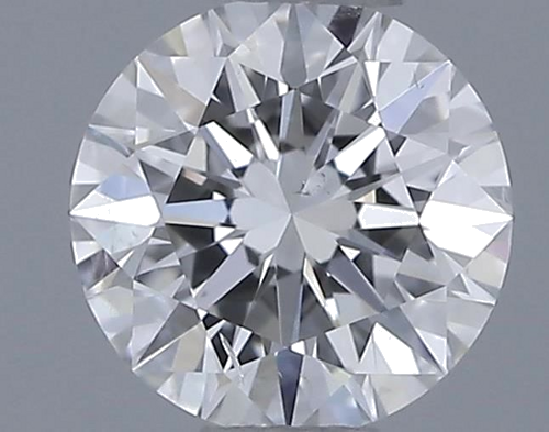 0.51 carat E-SI2 Excellent cut Natūralus Round Deimantas (1)
