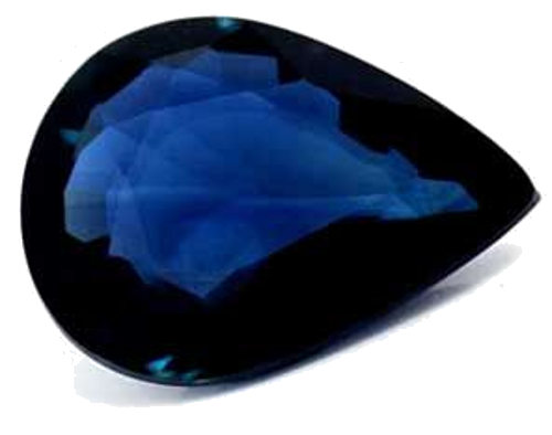 0.66 carat BLUE Pear Safyras (1)