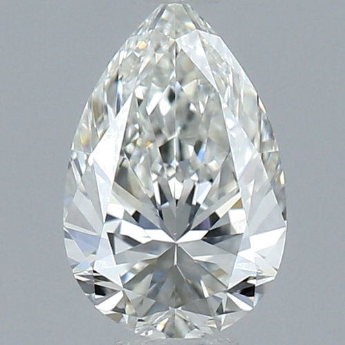 0.51 carat H-VS1 Natūralus Pear Deimantas (1)
