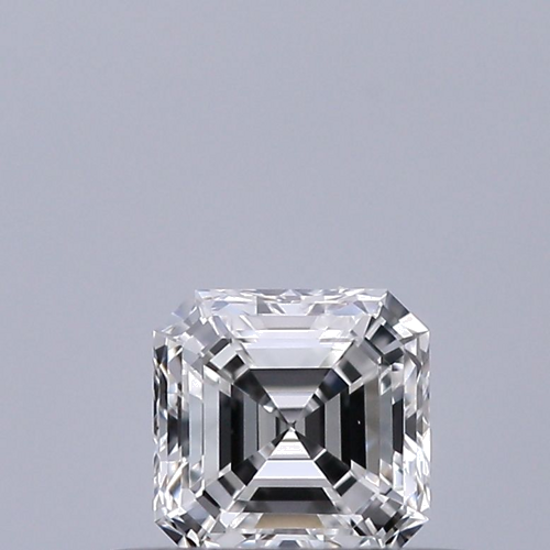 0.3 carat D-VVS2 Natūralus Asscher Deimantas (1)