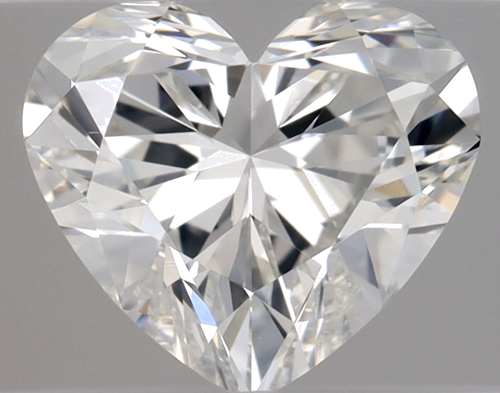 0.9 carat H-VS2 Natūralus Heart Deimantas (1)