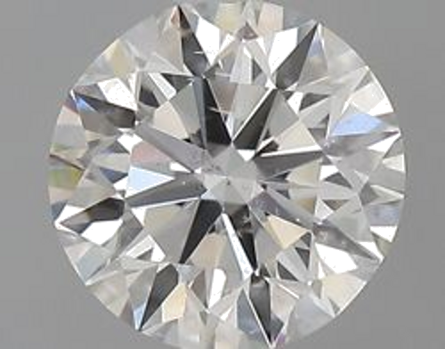 0.56 carat G-SI1 Excellent cut Natūralus Round Deimantas (1)