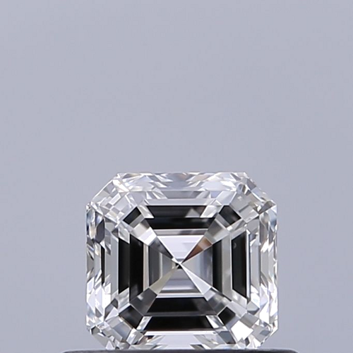 0.5 carat E-VS1 Natūralus Asscher Deimantas (1)