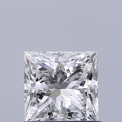 0.7 carat D-VS1 Natūralus Princess Deimantas (1)
