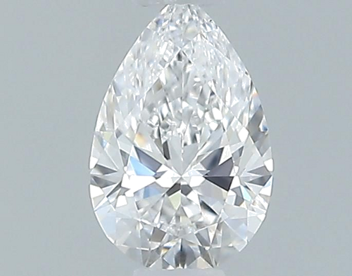0.3 carat D-VS1 Natūralus Pear Deimantas (1)