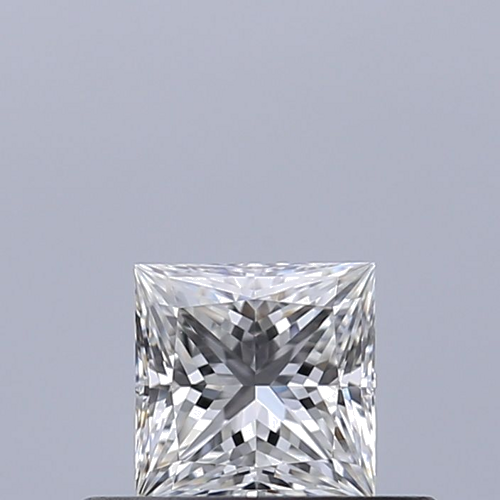 0.34 carat F-VVS1 Natūralus Princess Deimantas (1)