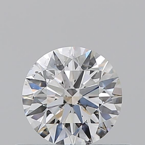0.51 carat G-SI2 Excellent cut Natūralus Round Deimantas (1)