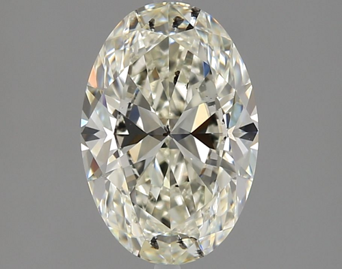 1.7 carat K-SI2 Natūralus Oval Deimantas (1)