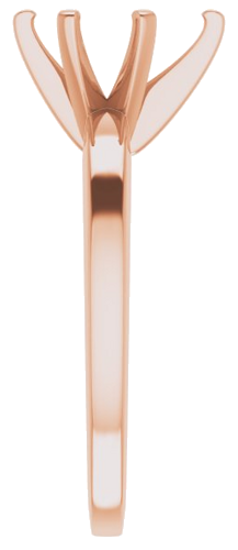 Sužadėtuvių Žiedas „Solitaire“ 585 Rožinis Aukso Pear Shape 9mm x 6mm (4)