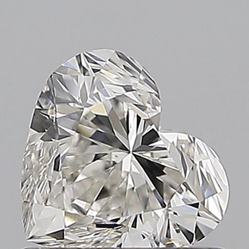 0.7 carat H-VS1 Natūralus Heart Deimantas (1)