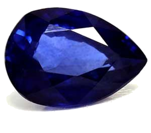 0.65 carat BLUE Pear Safyras (1)