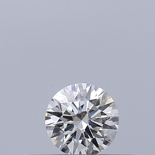 0.19 carat F-VVS2 Excellent cut Natūralus Round Deimantas (1)